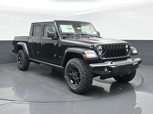 Black Clearcoat 2026 Jeep Gladiator Willys 4x4