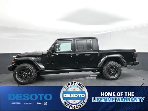 Black Clearcoat 2026 Jeep Gladiator Willys 4x4