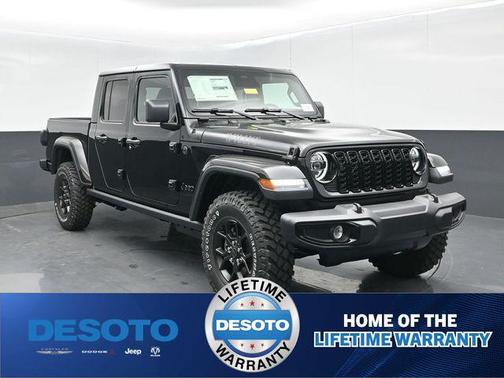 Black Clearcoat 2026 Jeep Gladiator Willys 4x4