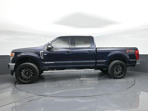 Antimatter Blue Metallic 2022 Ford F-250 Lariat