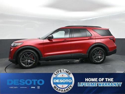 Rapid Red Metallic Tinted Clearcoat 2026 Ford Explorer ST
