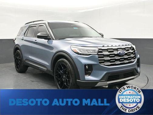 Vapor Blue 2025 Ford Explorer Active