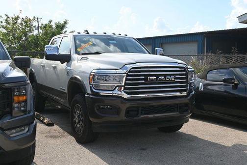 Pearl White 2024 RAM 2500 Longhorn