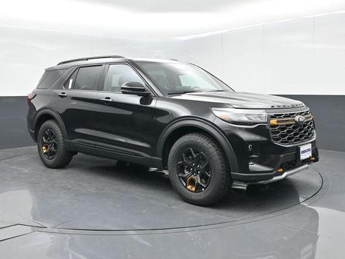 Agate Black Metallic 2026 Ford Explorer Tremor