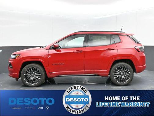 Red Hot Pearlcoat 2024 Jeep Compass Limited