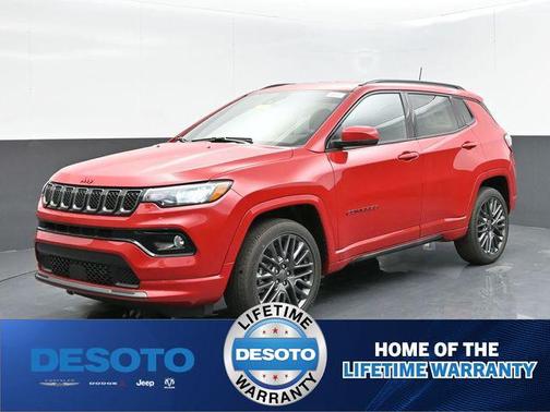Red Hot Pearlcoat 2024 Jeep Compass Limited