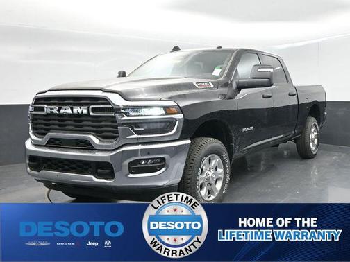 Diamond Black Crystal Pearlcoat 2026 RAM 2500 Big Horn Crew Cab 4x4 6'4' Box