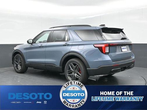 Vapor Blue Metallic 2026 Ford Explorer ST-Line