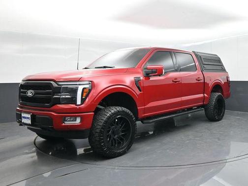 Red Metallic 2024 Ford F-150 Lariat