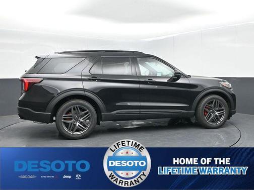 Agate Black Metallic 2026 Ford Explorer ST
