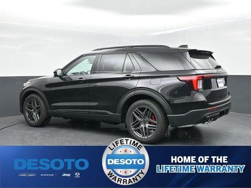 Agate Black Metallic 2026 Ford Explorer ST