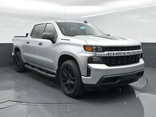 Silver Ice Metallic 2021 Chevrolet Silverado 1500 Custom