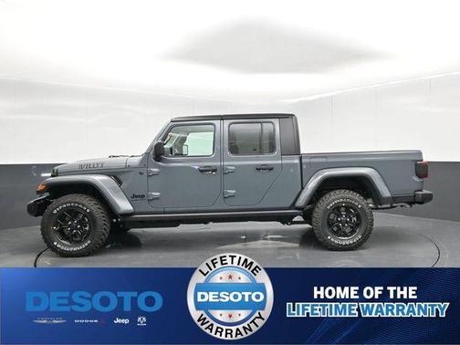 Anvil Clearcoat 2026 Jeep Gladiator Willys 4x4