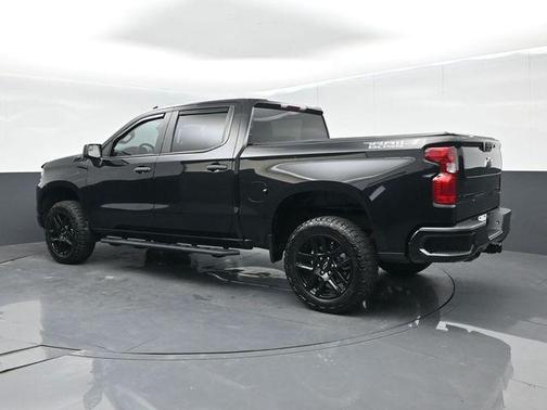 Black 2025 Chevrolet Silverado 1500 Custom Trail Boss