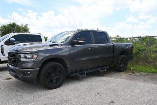 Granite Crystal Metallic Clearcoat 2021 RAM 1500 Big Horn/Lone Star