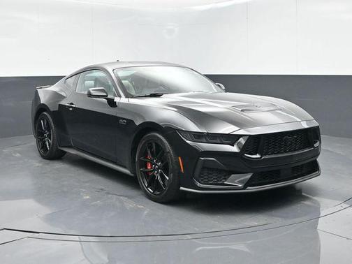 Shadow Black 2025 Ford Mustang GT Premium