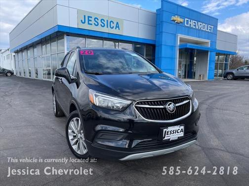 Ebony Twilight Metallic 2020 Buick Encore Preferred