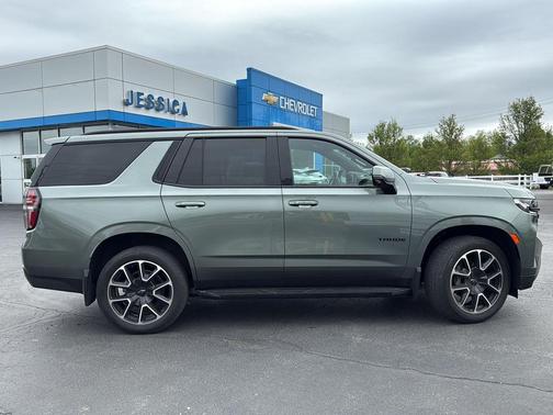 Silver Sage Metallic 2023 Chevrolet Tahoe 4WD RST