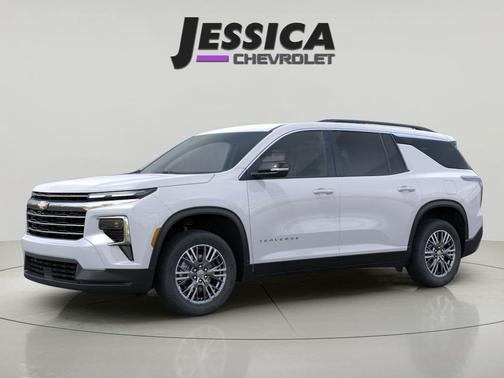 Summit White 2026 Chevrolet Traverse LT