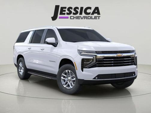 Summit White 2026 Chevrolet Suburban LT