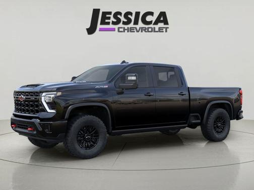 Black 2026 Chevrolet Silverado 2500 Crew Cab, Standard Bed, XR2, 4WD