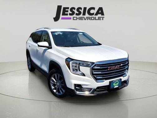 Summit White 2023 GMC Terrain SLT