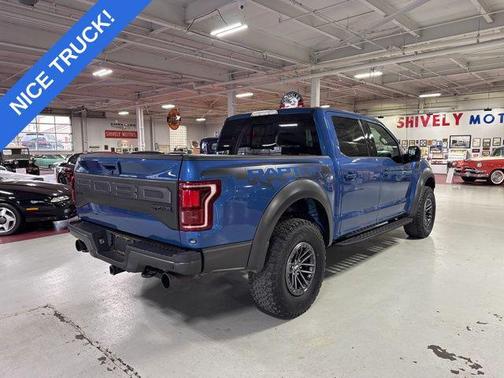 Blue Metallic 2019 Ford F-150 Raptor