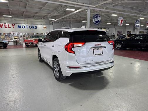 White Frost Tricoat 2024 GMC Terrain Denali