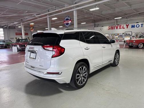 White Frost Tricoat 2024 GMC Terrain Denali
