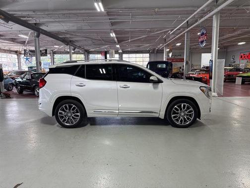 White Frost Tricoat 2024 GMC Terrain Denali