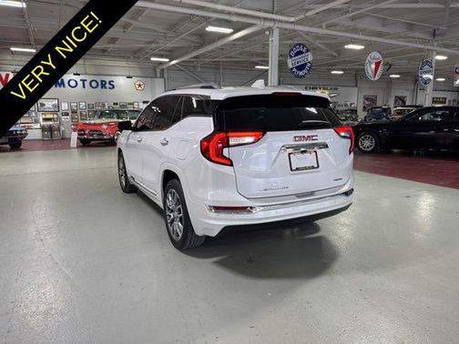 White Frost Tricoat 2024 GMC Terrain Denali