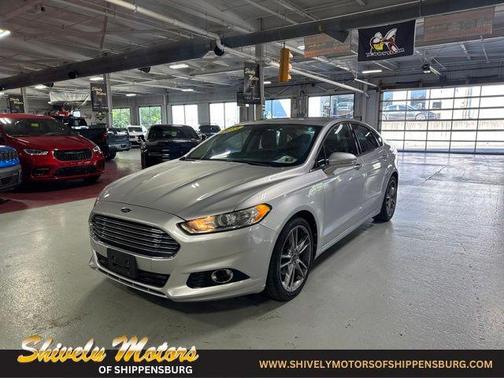 Ingot Silver 2013 Ford Fusion Titanium