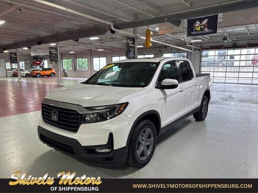 Platinum White Pearl 2023 Honda Ridgeline RTL