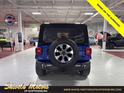 Billet Silver Metallic Clearcoat 2018 Jeep Wrangler Unlimited Sahara