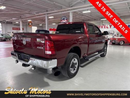 2017 RAM 2500 Tradesman Crew Cab 4x4 6'4' Box