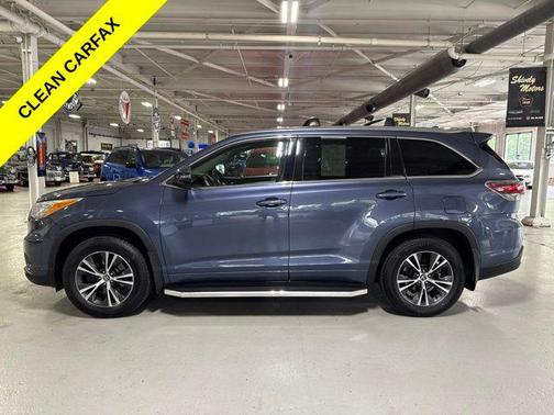 Shoreline Blue Pearl 2016 Toyota Highlander XLE