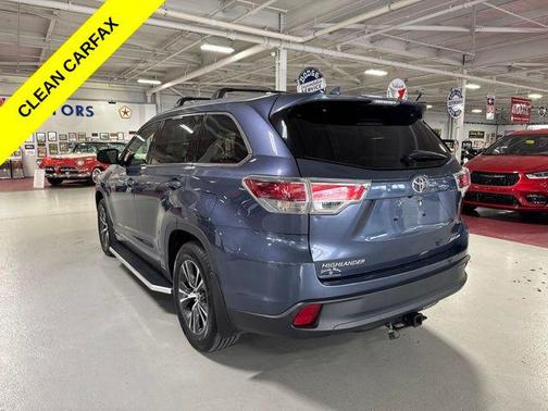Shoreline Blue Pearl 2016 Toyota Highlander XLE