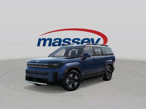 Atlantic Blue 2026 Hyundai SANTA FE HEV SEL