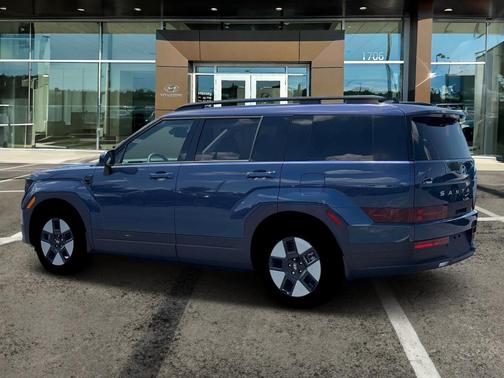 Atlantic Blue 2026 Hyundai SANTA FE HEV SEL