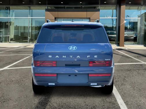 Atlantic Blue 2026 Hyundai SANTA FE HEV SEL