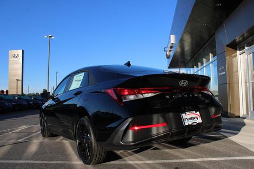 Black 2026 Hyundai ELANTRA SEL Sport