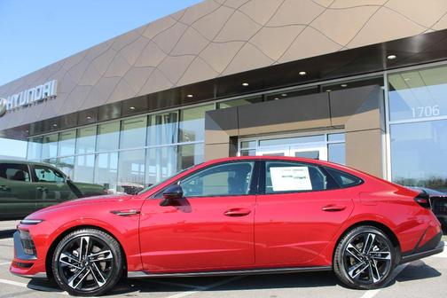 Red 2026 Hyundai SONATA N Line