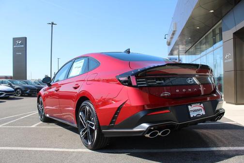 Red 2026 Hyundai SONATA N Line