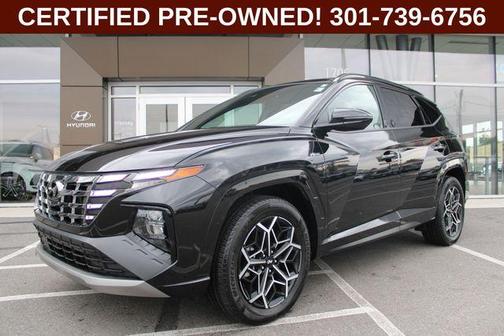Black Pearl 2024 Hyundai TUCSON Hybrid N Line