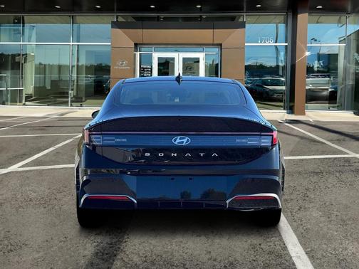 Black 2026 Hyundai SONATA SEL Sport