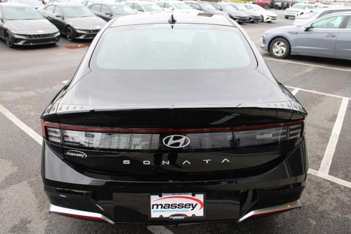 Black 2026 Hyundai SONATA SEL Sport