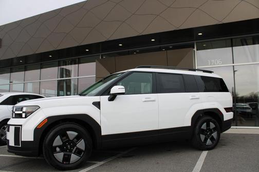 White 2026 Hyundai SANTA FE HEV SEL