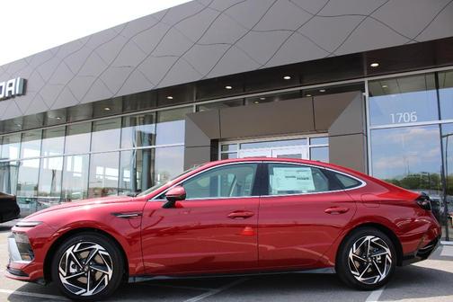 Red 2026 Hyundai SONATA SEL Sport