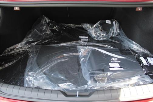 Red 2026 Hyundai SONATA SEL Sport