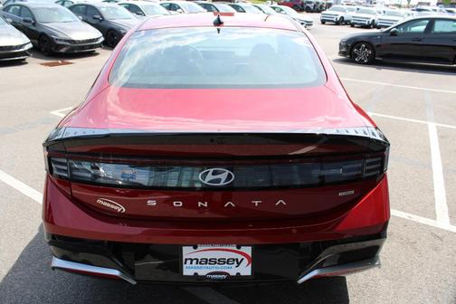 Red 2026 Hyundai SONATA SEL Sport